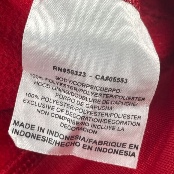 Nike Therma-Fit Hoodie Men‎ L Red Manny Pacquiao Logo Pullover Boxing Sweatshirt - Picture 10 of 10